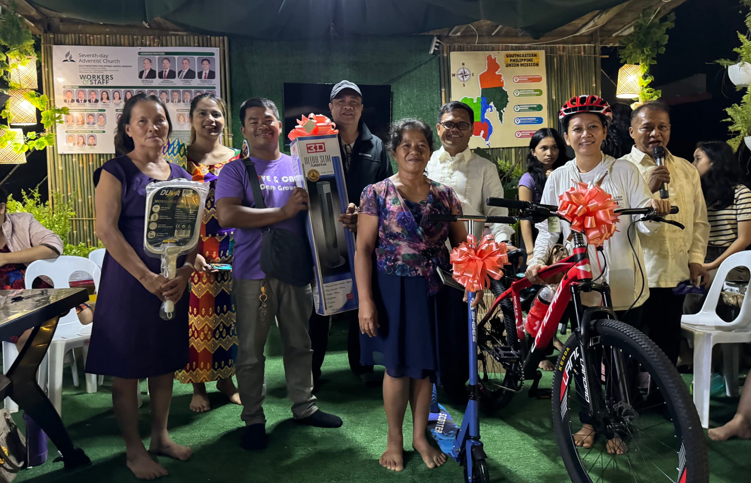 SePUM's Daily Congress Trivia Game:A Lady from NCMC Drives Home A Mountain Bike