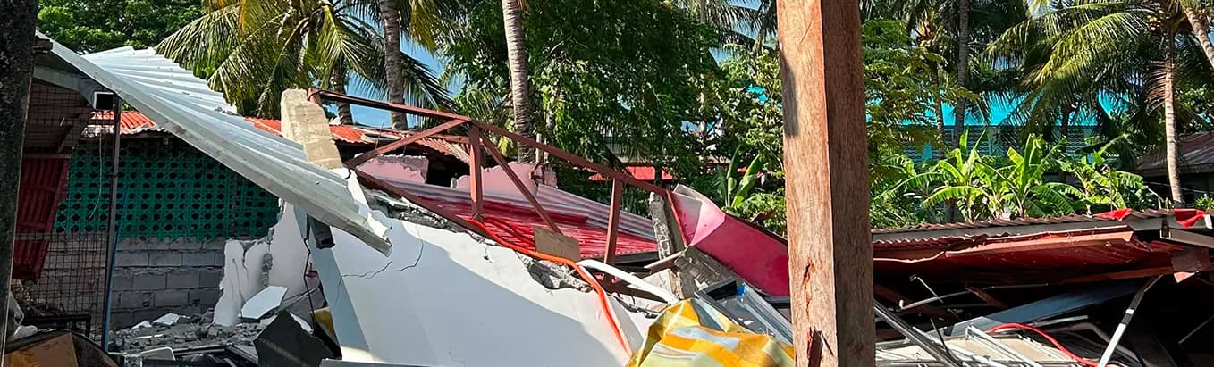 Strong Earthquake Damages Adventist Churches and School Facilities in Southern Mindanao