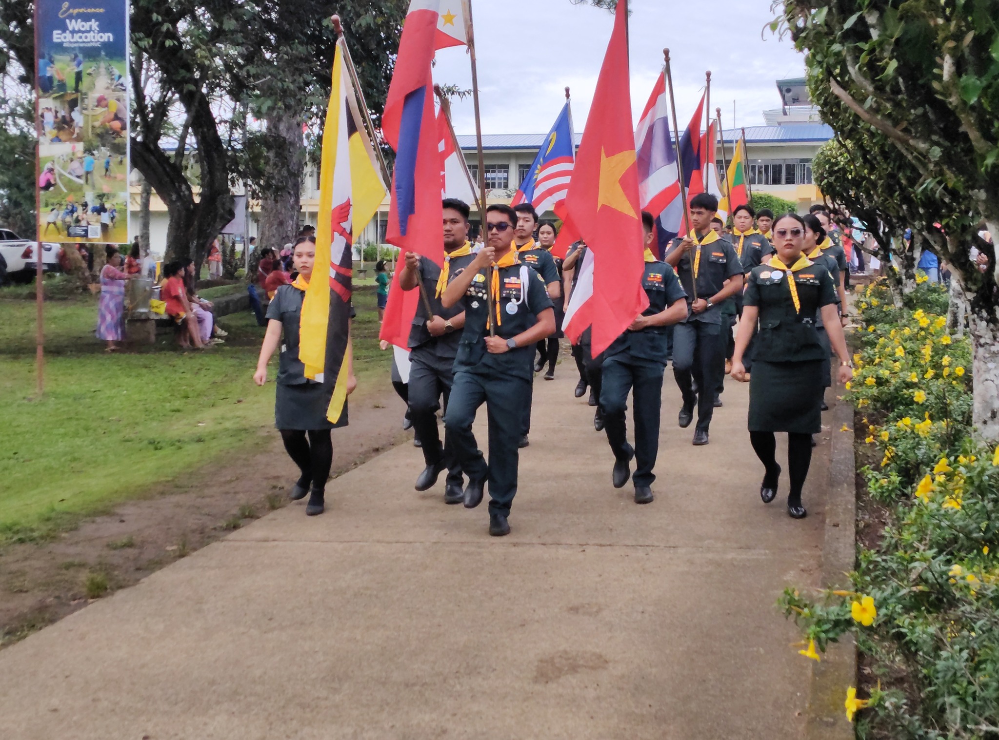 Regional Adventist Congress Formally Starts at MVC with Parade of Nations